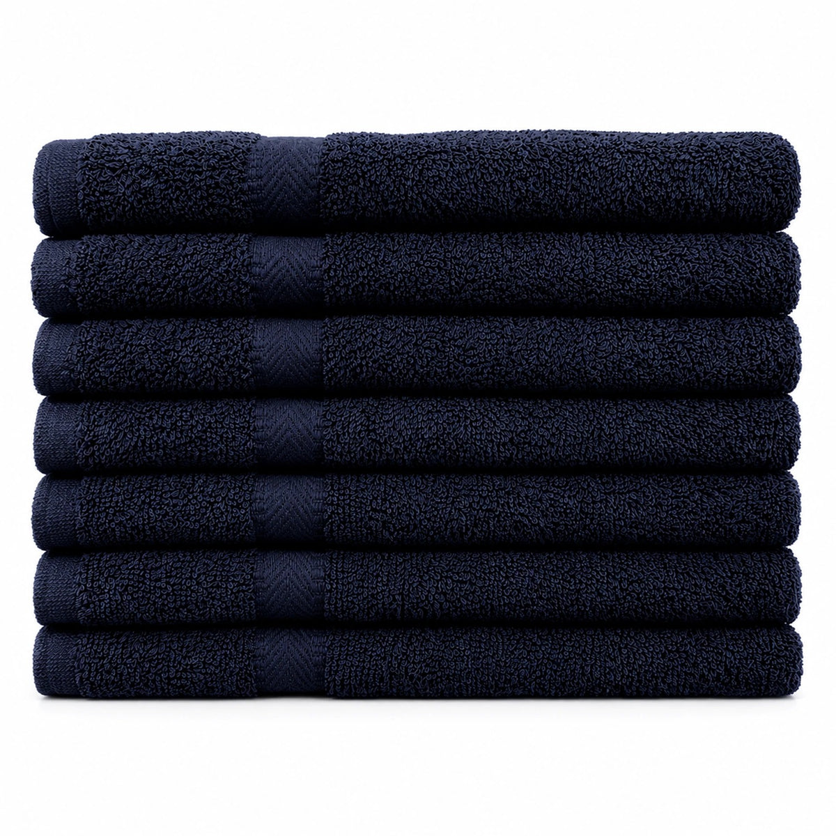 Premium Dark Navy Cotton Bath Towels – Soft, Absorbent & Quick Dry