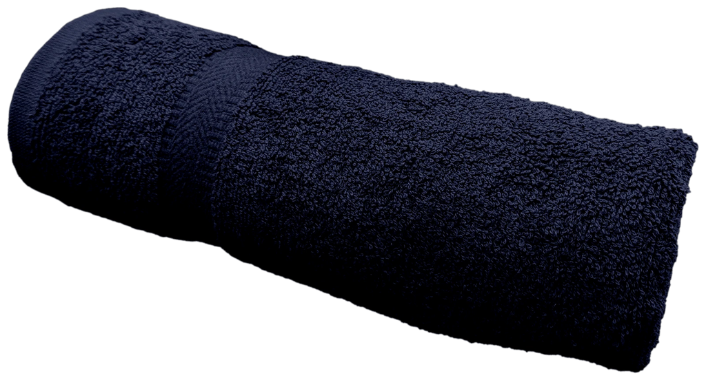 Premium Dark Navy Cotton Bath Towels – Soft, Absorbent & Quick Dry