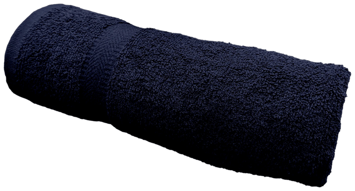Premium Dark Navy Cotton Bath Towels – Soft, Absorbent & Quick Dry