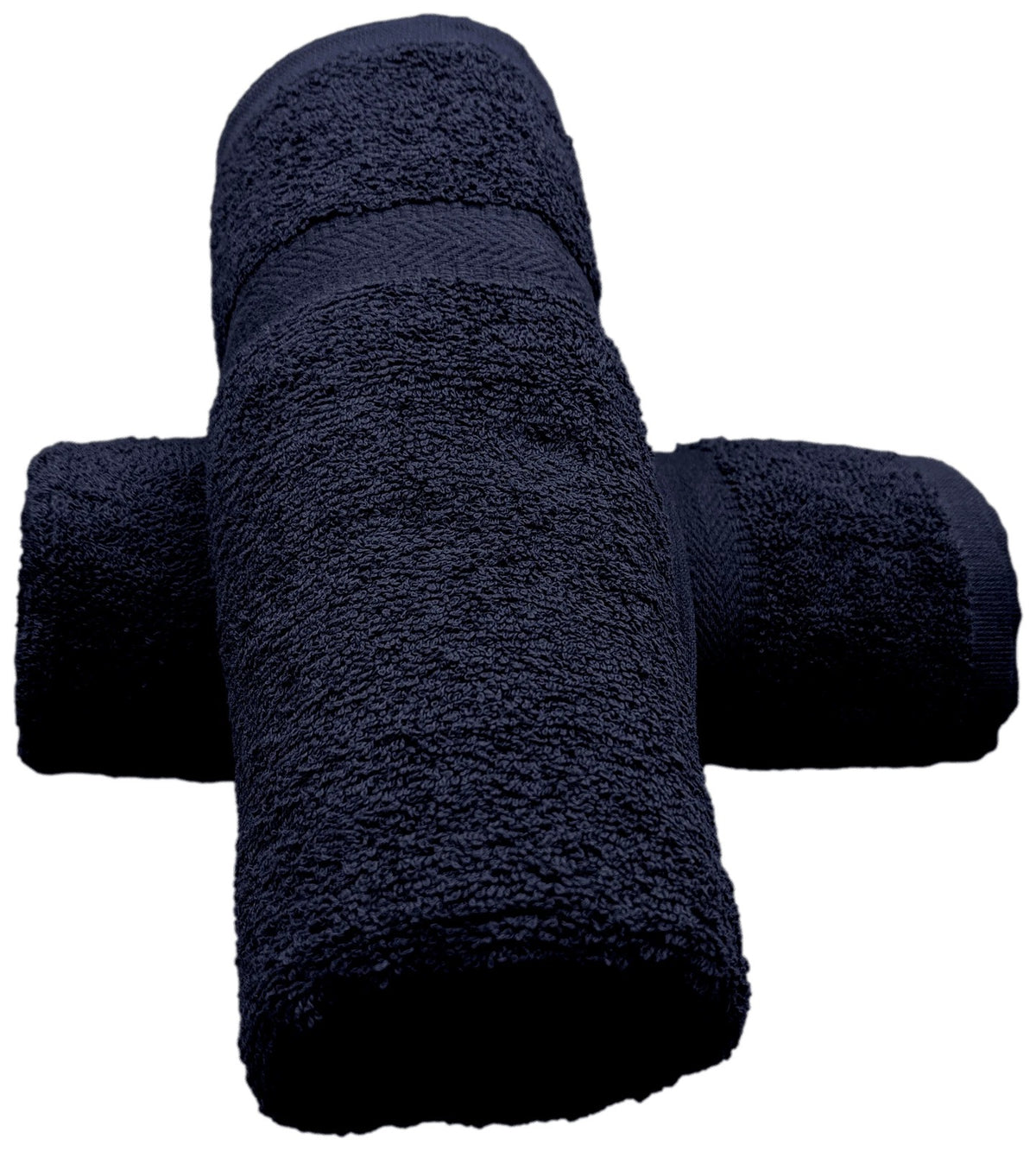 Premium Dark Navy Cotton Bath Towels – Soft, Absorbent & Quick Dry