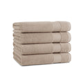 Premium Beige Cotton Bath Towels – Soft, Absorbent & Elegant