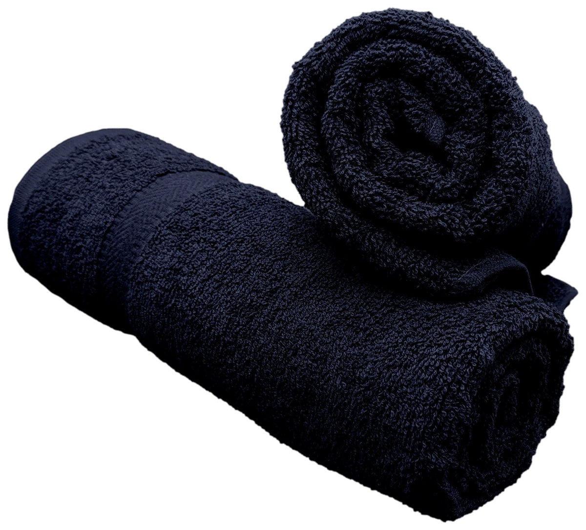 Premium Dark Navy Cotton Bath Towels – Soft, Absorbent & Quick Dry