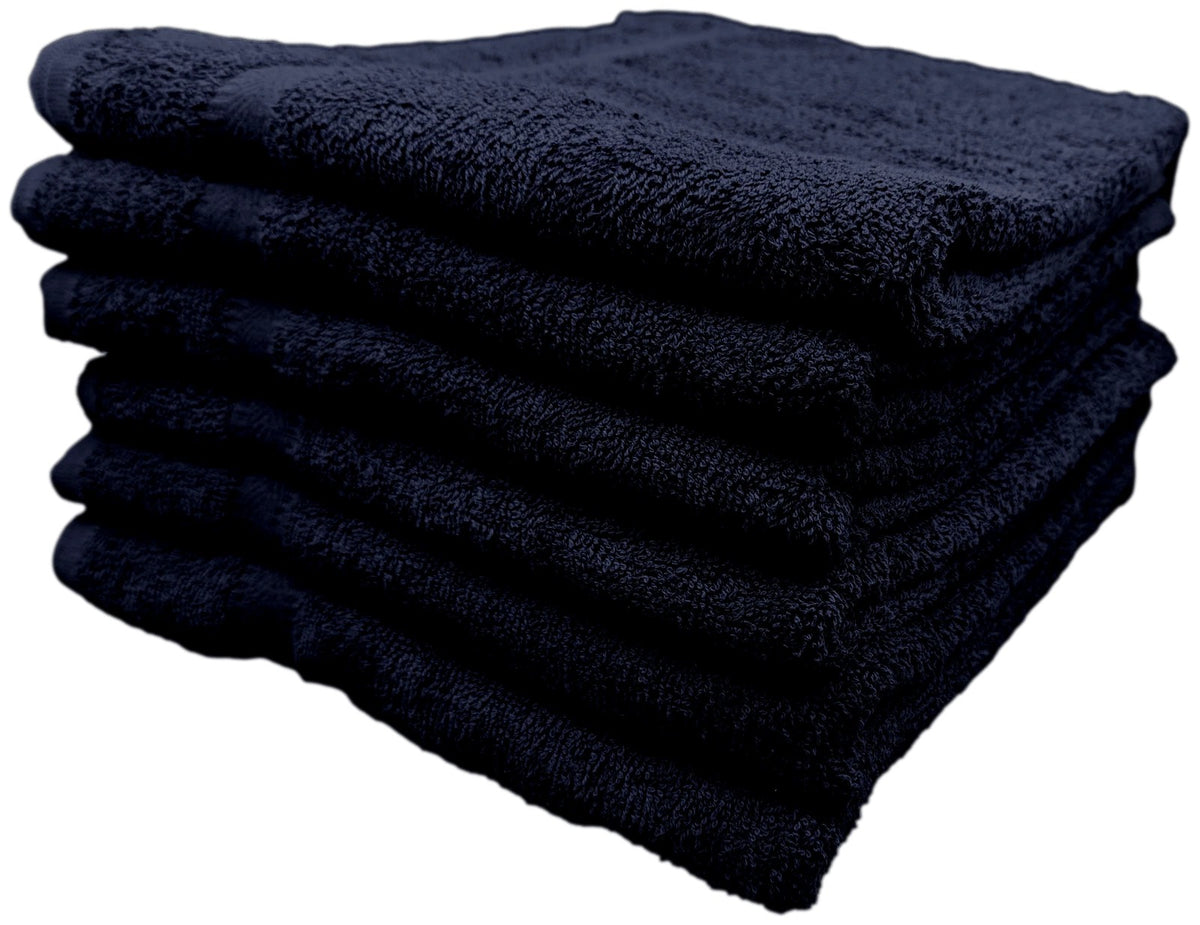 Premium Dark Navy Cotton Bath Towels – Soft, Absorbent & Quick Dry