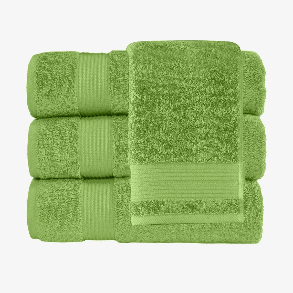 Premium Sage Green Cotton Bath Towels – Soft, Absorbent & Elegant